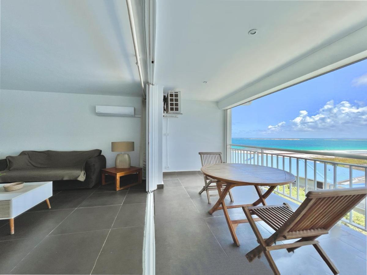 Top Floor Unit 520 Ft2 - 48 M2 With Stunning Dominant View On Ocean, St Barth, Orient Bay Cul de Sac Zewnętrze zdjęcie