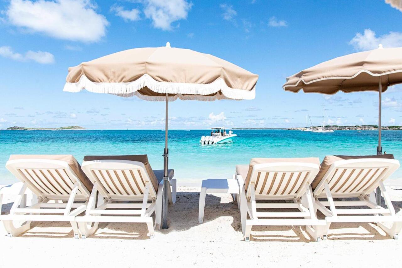 Top Floor Unit 520 Ft2 - 48 M2 With Stunning Dominant View On Ocean, St Barth, Orient Bay Cul de Sac Zewnętrze zdjęcie