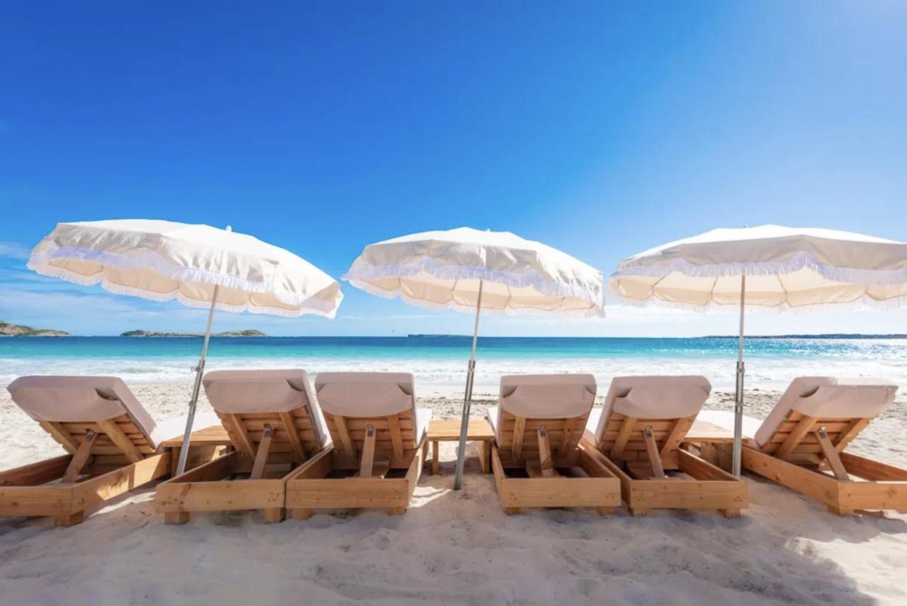 Top Floor Unit 520 Ft2 - 48 M2 With Stunning Dominant View On Ocean, St Barth, Orient Bay Cul de Sac Zewnętrze zdjęcie