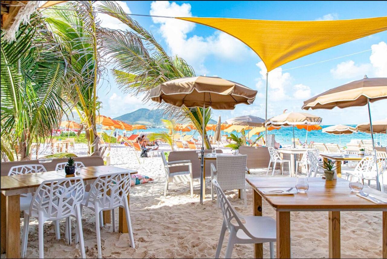 Top Floor Unit 520 Ft2 - 48 M2 With Stunning Dominant View On Ocean, St Barth, Orient Bay Cul de Sac Zewnętrze zdjęcie