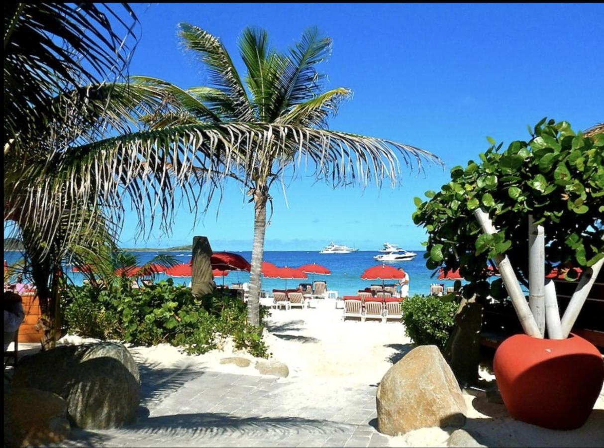 Top Floor Unit 520 Ft2 - 48 M2 With Stunning Dominant View On Ocean, St Barth, Orient Bay Cul de Sac Zewnętrze zdjęcie