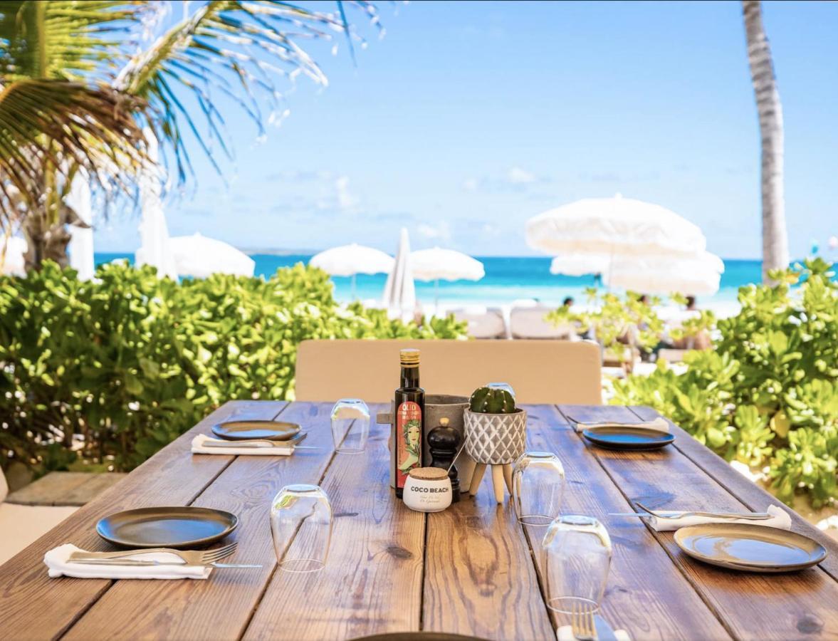 Top Floor Unit 520 Ft2 - 48 M2 With Stunning Dominant View On Ocean, St Barth, Orient Bay Cul de Sac Zewnętrze zdjęcie