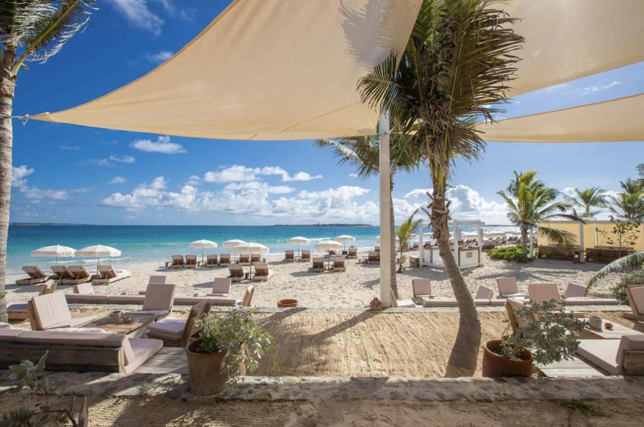 Top Floor Unit 520 Ft2 - 48 M2 With Stunning Dominant View On Ocean, St Barth, Orient Bay Cul de Sac Zewnętrze zdjęcie