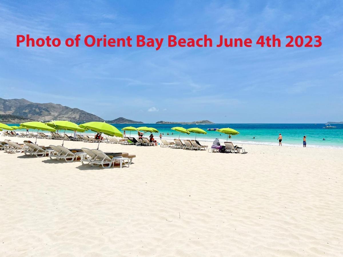 Top Floor Unit 520 Ft2 - 48 M2 With Stunning Dominant View On Ocean, St Barth, Orient Bay Cul de Sac Zewnętrze zdjęcie