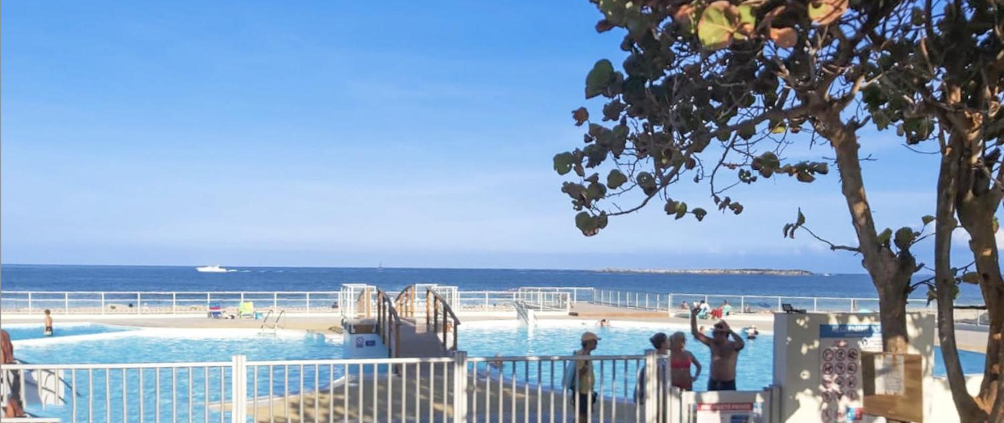 Top Floor Unit 520 Ft2 - 48 M2 With Stunning Dominant View On Ocean, St Barth, Orient Bay Cul de Sac Zewnętrze zdjęcie