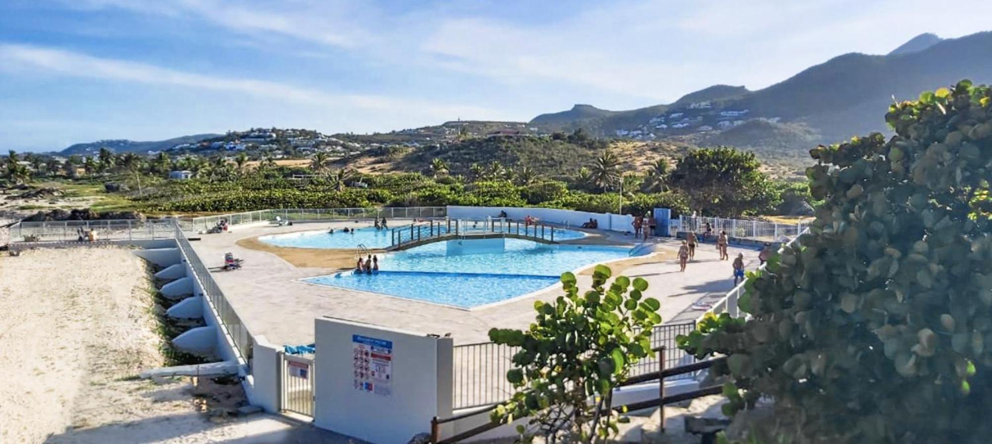 Top Floor Unit 520 Ft2 - 48 M2 With Stunning Dominant View On Ocean, St Barth, Orient Bay Cul de Sac Zewnętrze zdjęcie
